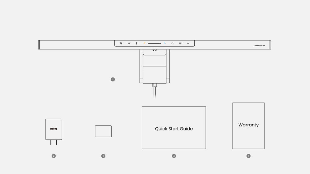 デュアルモニターライト BenQ ScreenBar Pro | ベンキュージャパン
